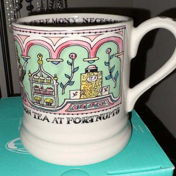 Emma Bridgewater “Afternoon Tea” 1/2 pint mug Special Edition - Picture 5 of 6